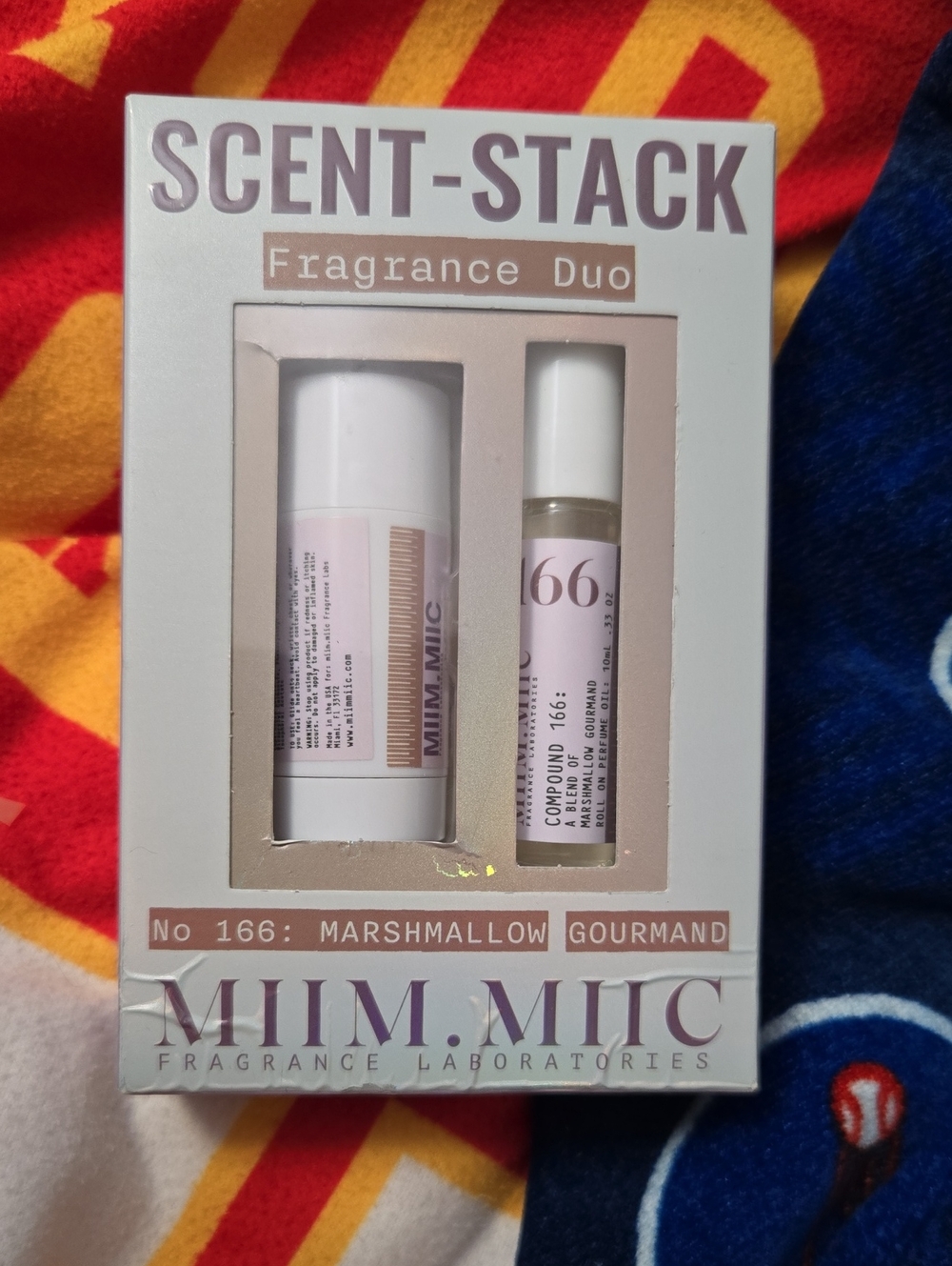 Scent-Stack Fragrance Duo No.166 Marshmallow Gourmand
